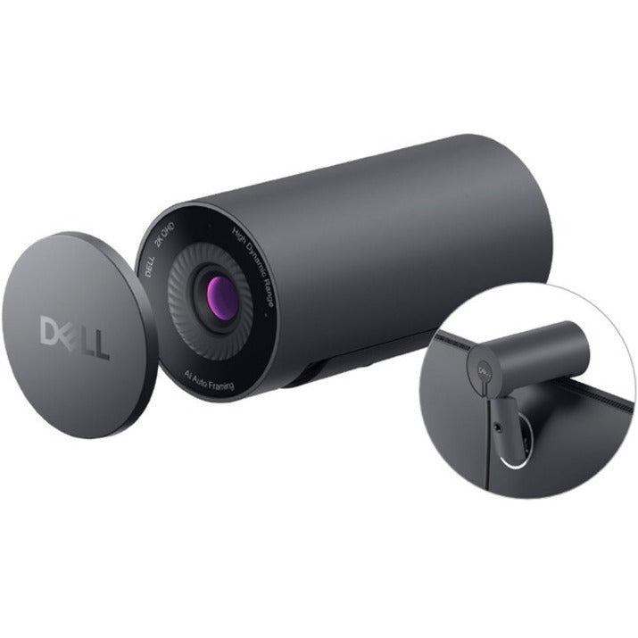 Dell WB5023 QHD Webcam with Auto Focus and Noise Reduction