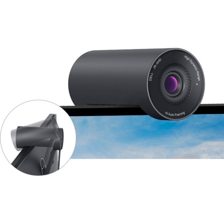 Dell WB5023 QHD Webcam with Auto Focus and Noise Reduction