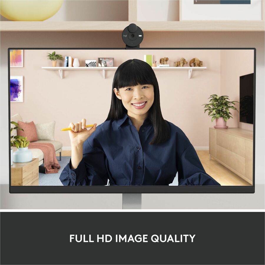 Logitech Brio 305 Full HD 1080p Webcam with Privacy Shutter